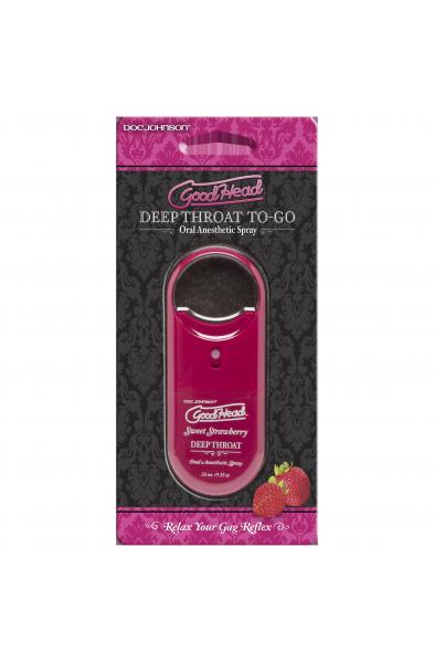 Good Head to Go Deep Throat Spray - Sweet Strawberry