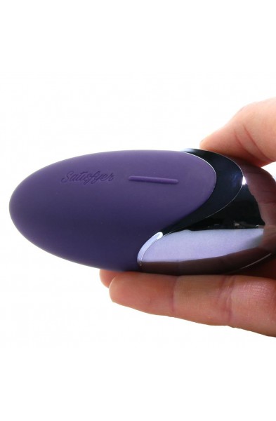 Satisfyer Layons Purple Pleasure 15-Function Rechargebale Silicone Stimulator