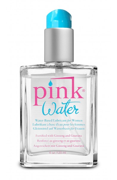 Pink Water Water-Based Lubricant 4 Oz. 120ml