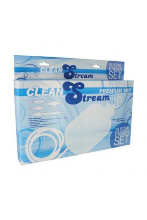 Cleanstream Premium Silicone Enema Set