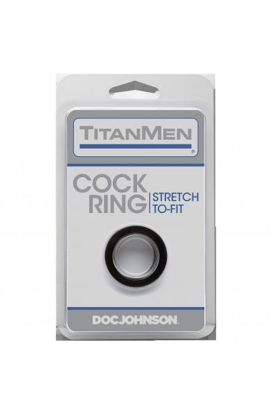 Titanmen Cock Ring - Black
