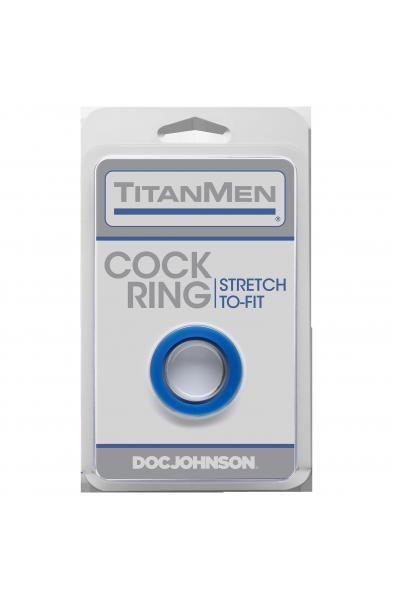 Titanmen Cock Ring - Blue