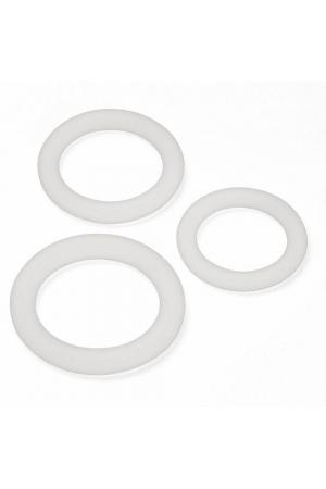 Cloud 9 Pro Sensual Silicone Cock Ring 3 Pack