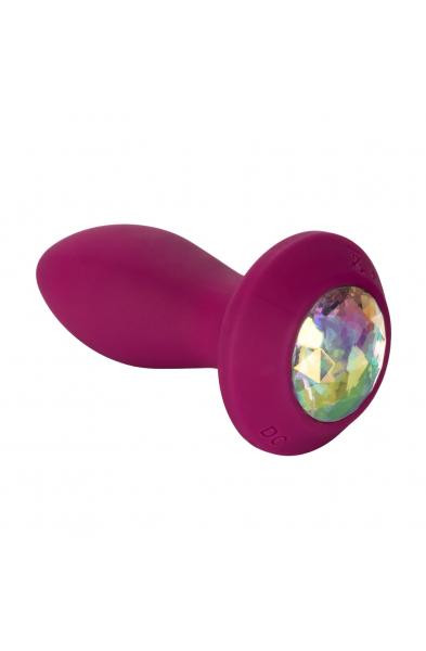 Power Gem Vibrating Petite Crystal Probe - Purple