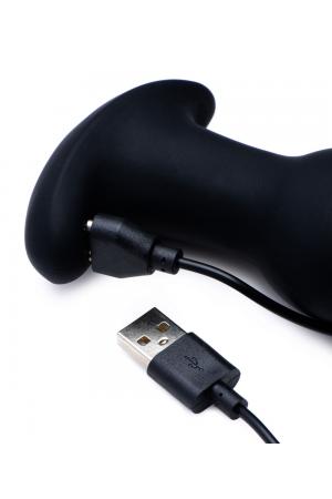 Gyro-I 10x Beaded Rimming Plug With Remote Control