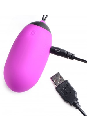 Bang XL Silicone Vibrating Egg - Purple