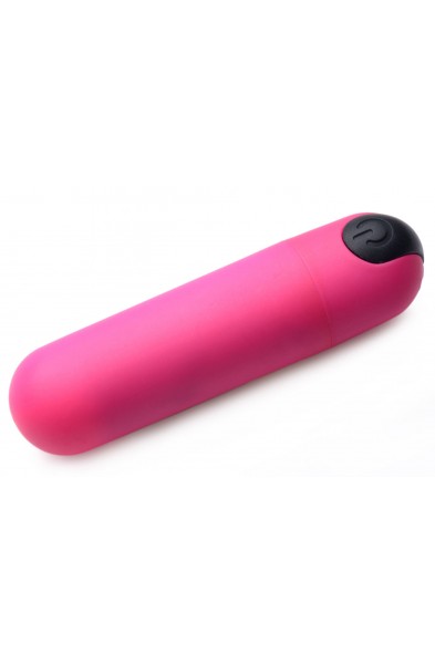 Bang Vibrating Bullet With Remote Control - Pink