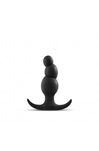 Anal Adventures Platinum - Stacked Plug - Black