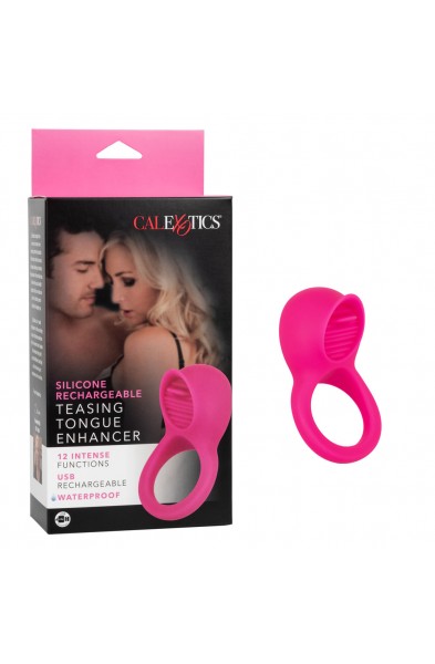 Silicone Rechargeable Teasing Tongue Enhancer