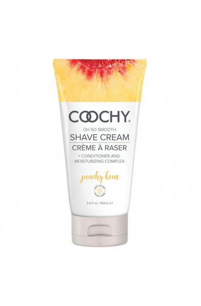 Coochy Oh So Smooth Shave Cream - Peachy Keen 3.4 Fl Oz 100ml