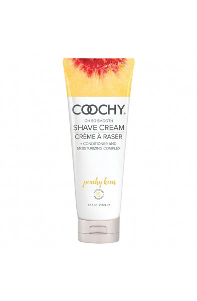 Coochy Oh So Smooth Shave Cream - Peachy Keen 7.2 Fl Oz 213ml
