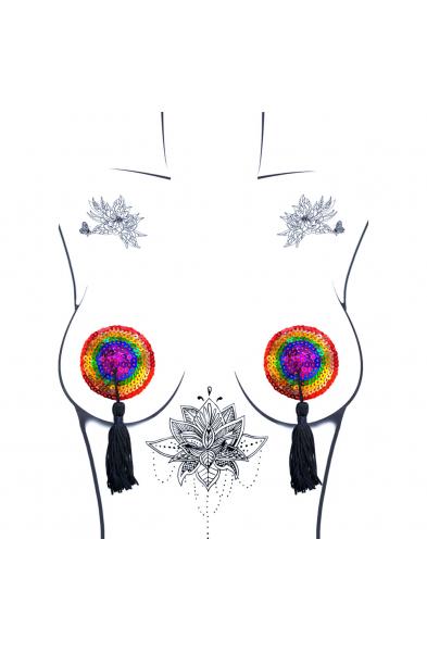 Lgbtqa and Xo Reusable Silicone Nipztix
