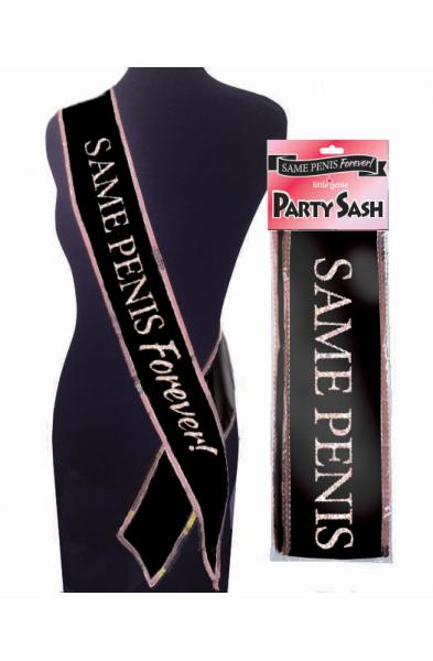 Same Penis Forever Sash