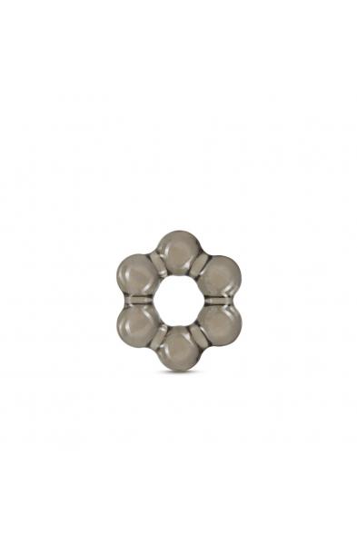 Stay Hard - Thick Bead Cock Ring - Black