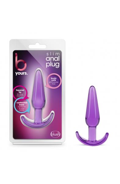 B Yours - Slim Anal Plug - Purple