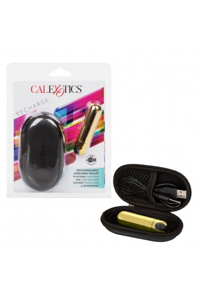 Rechargeable Hideaway Bullet - Gold