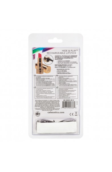 Hide and Play Rechargeable Lipstick