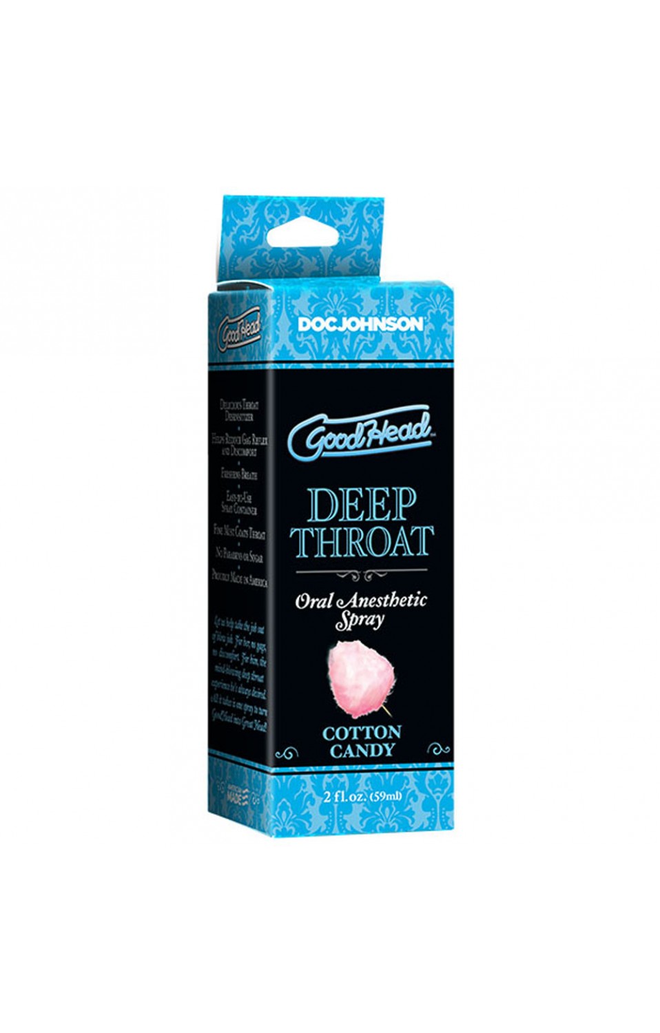 Goodhead Deep Throat Spray Cotton Candy 2 Fl Oz Dj1360 44 Bx