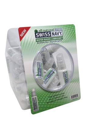 Swiss Navy All Natural 1 Oz 50pc Fishbowl