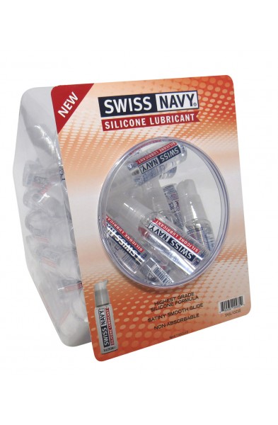 Swiss Navy Silicone 1oz Fishbowl 50ct