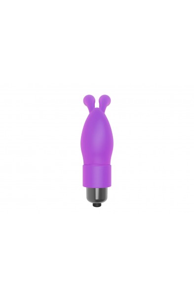 The 9's Flirt Finger Bunny Finger Vibrator - Purple