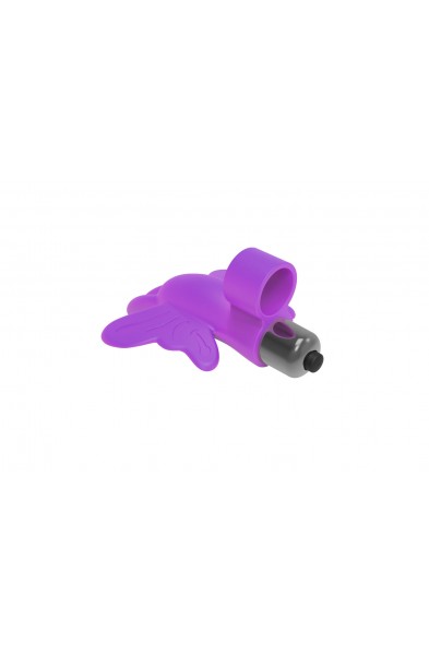 The 9's Flirt Finger Butterfly Finger Vibrator - Purple
