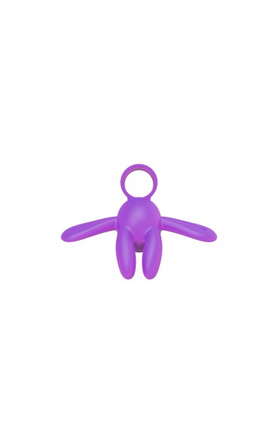 The 9's Flirt Finger Butterfly Finger Vibrator - Purple