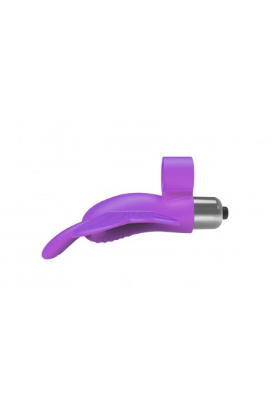 The 9's Flirt Finger Butterfly Finger Vibrator - Purple