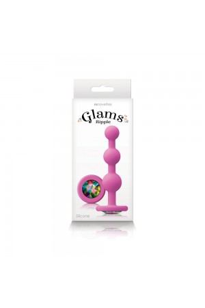 Glams - Ripple Rainbow Gem - Pink