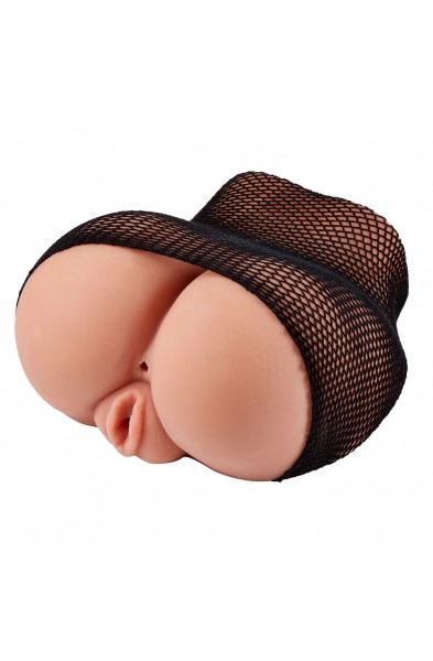 Cloud 9 Pleasure Pussy Realistic Ass and Pussy Body Mold - Caramel