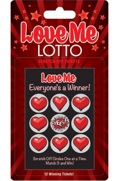 Love Me Lotto 12 Winning Tickets!