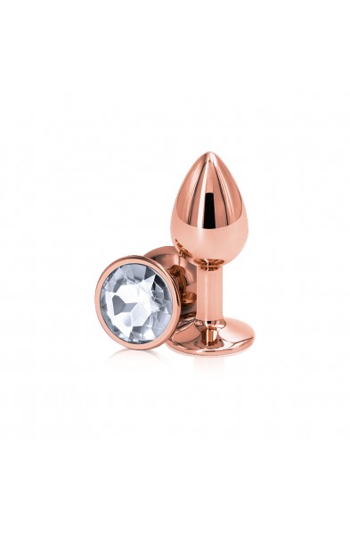 Rear Assets - Rose Gold - Small - Clear
