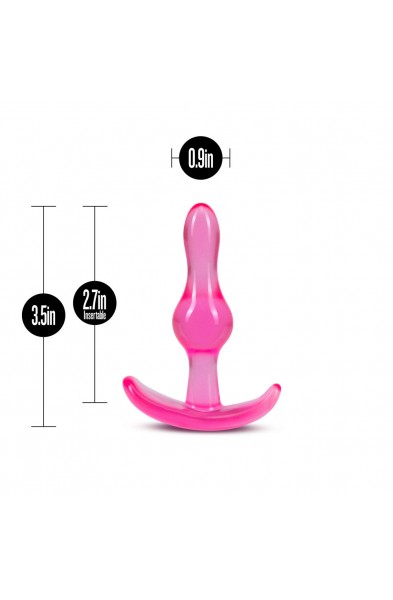 B Yours - Curvy Anal Plug - Pink