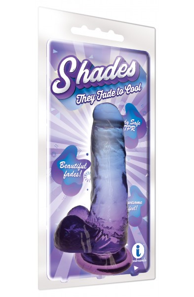 Shades - 7 Inch Gradient Dong - Blue and Violet