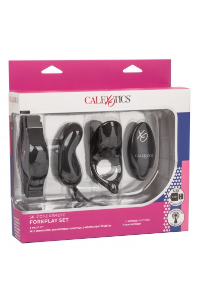 Silicone Remote Foreplay Set