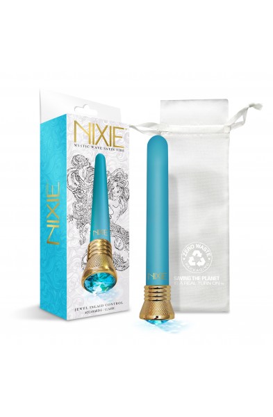 Nixie Jewel Satin Classic Vibe 10 Function -  Aquamarine