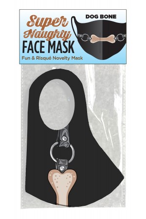 Super Naughty Dog Bone Ball Gag Face Mask