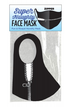 Super Naughty Zipper Face Mask