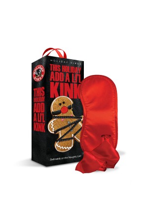 Holiday Vibes Naughty List Gift Add a Lil Kink - Blindfold, Wrist and Ankle Sashes