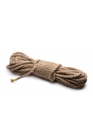 Sub-Tied Hemp Bondage Rope -10m