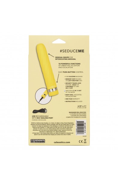 Вибропуля SLAY #SEDUCEME — 9 см Вибропуля SLAY #SEDUCEME — 9 см