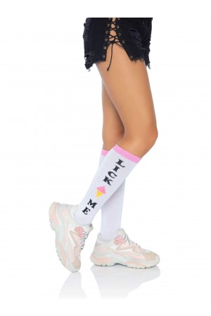 Lick Me Knee Socks