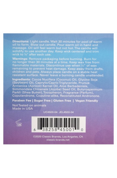 Mood Candle - Fuck Me - Vanilla Sugar - 4 Oz. Jar