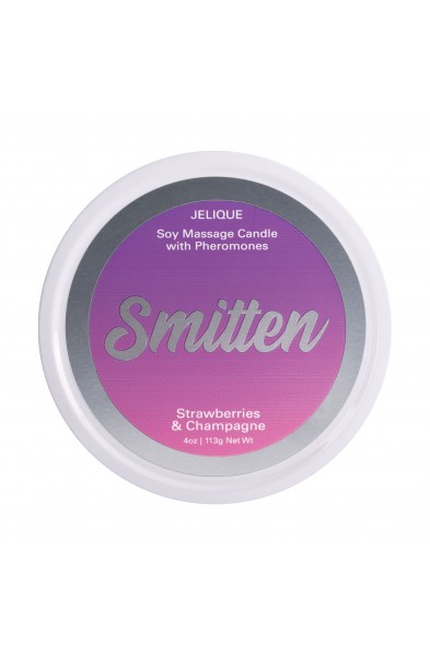 Mood Candle - Smitten - Strawberry and Champagne - 4 Oz. Jar