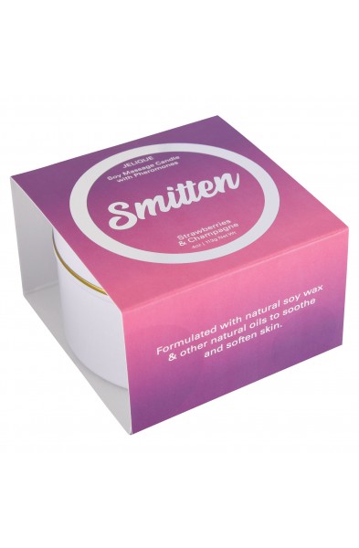 Mood Candle - Smitten - Strawberry and Champagne - 4 Oz. Jar