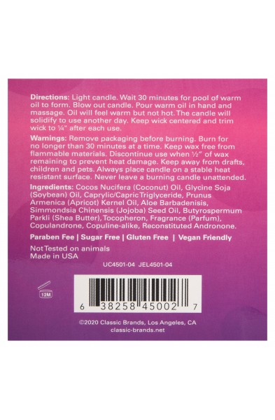 Mood Candle - Smitten - Strawberry and Champagne - 4 Oz. Jar