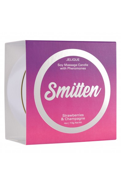 Mood Candle - Smitten - Strawberry and Champagne - 4 Oz. Jar