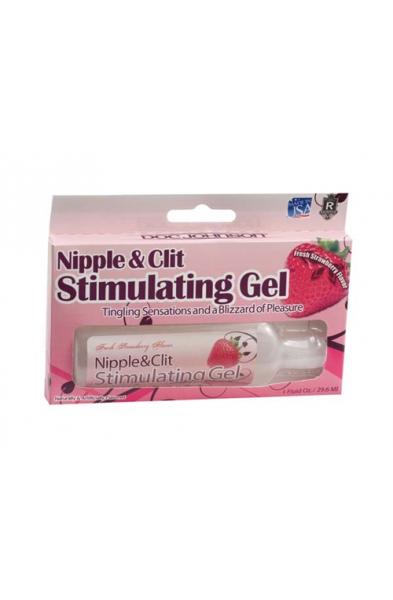 Nipple and Clit Stimulating Gel 1 Oz  - Strawberry