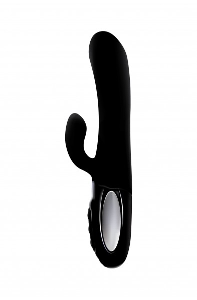Hypnotic - Black - Thrusting Rabbit With Swinging Clitoral Stimulator