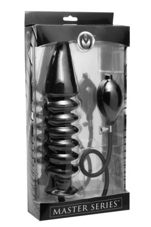 Accordion Inflatable XL Anal Plug